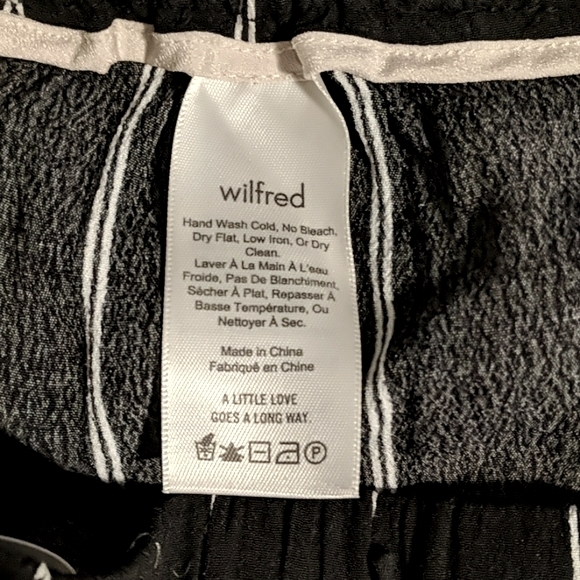 Wilfred Faun Tie-Waist Pinstripe Pant - Picture 3 of 4